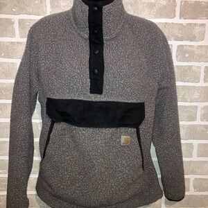 Carhartt Women's Gray Fleece Sweater